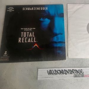 Total Recall Laser Disc Arnold Schwarzenegger